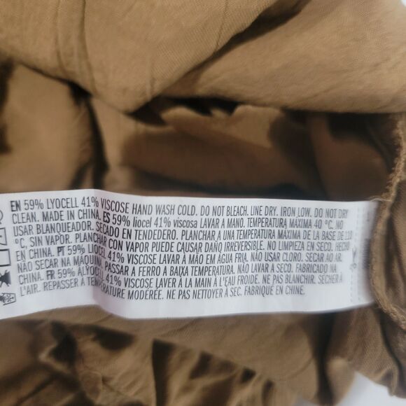 Forever 21 Womens Mini Bodycon Dress Size Small Fairy Brown - Picture 4 of 8